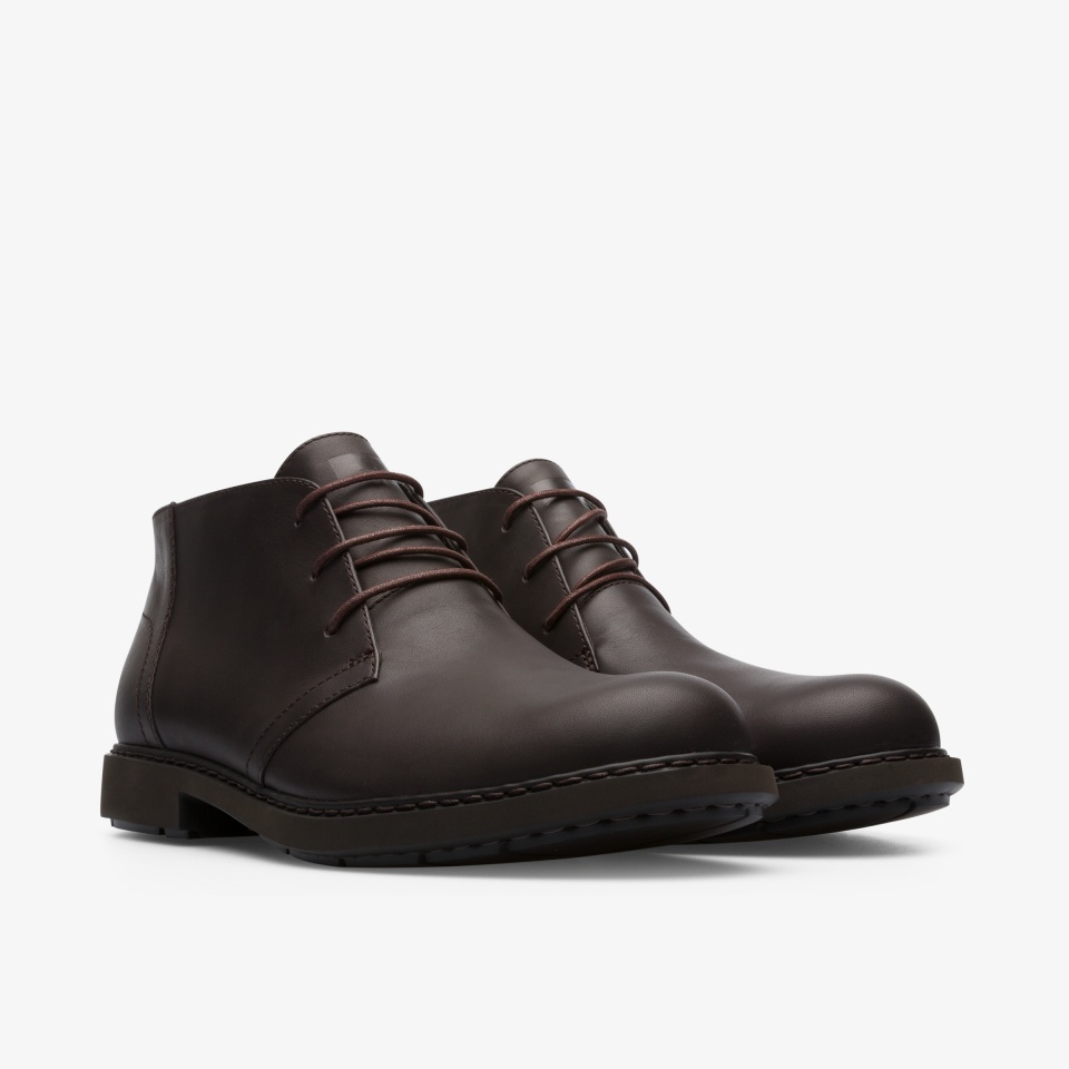 Botines Camper Neuman Hombre - Marrones Oscuro | Camper Mexico + 8154GYVDO